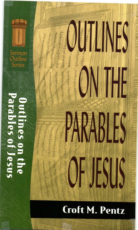 Cover image for book Outlines on the Parables of Jesus