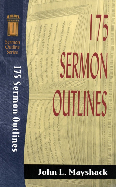Cover image for book 175 Sermon Outlines