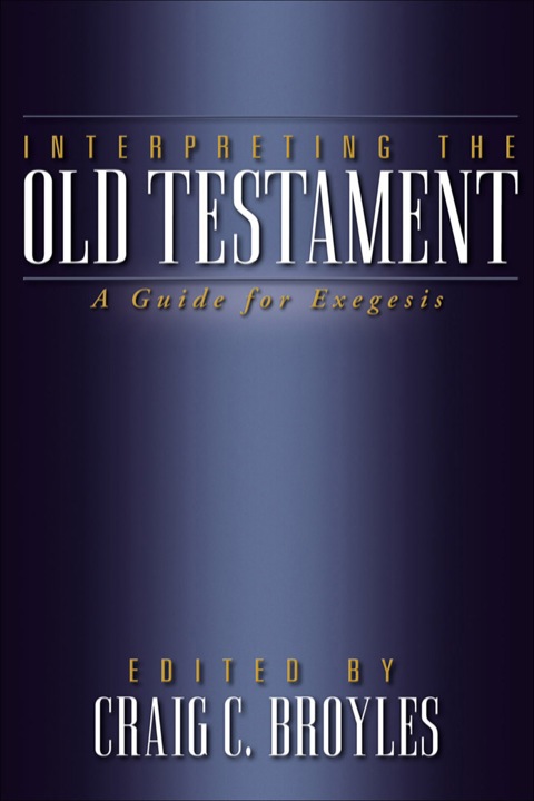 Cover image for book Interpreting the Old Testament