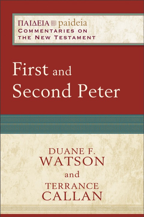 Cover image for book First and Second Peter