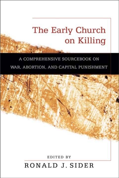 Cover image for book The Early Church on Killing