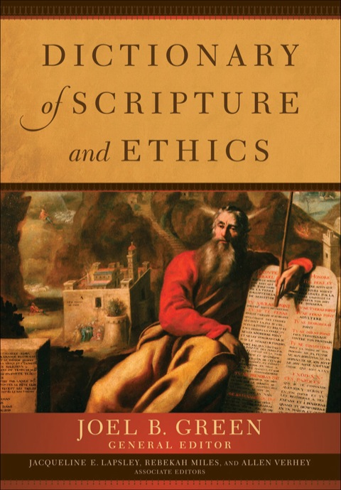 Cover image for book Dictionary of Scripture and Ethics
