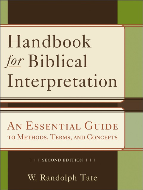 Cover image for book Handbook for Biblical Interpretation