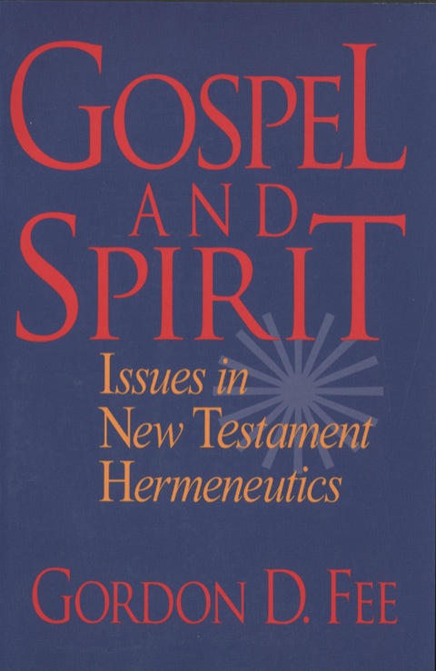 Cover image for book Gospel and Spirit