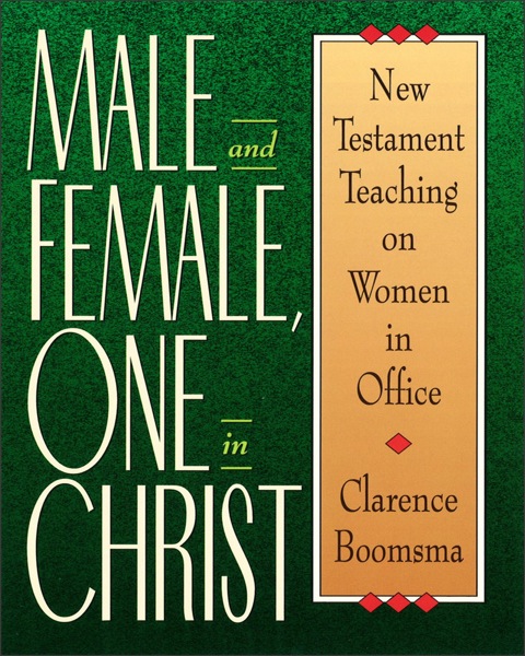Cover image for book Male and Female, One in Christ