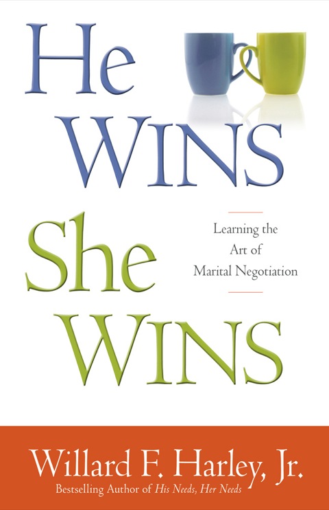 Cover image for book He Wins, She Wins