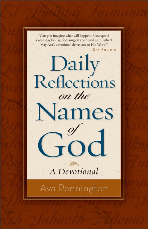 Cover image for book Daily Reflections on the Names of God