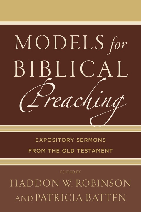 Cover image for book Models for Biblical Preaching