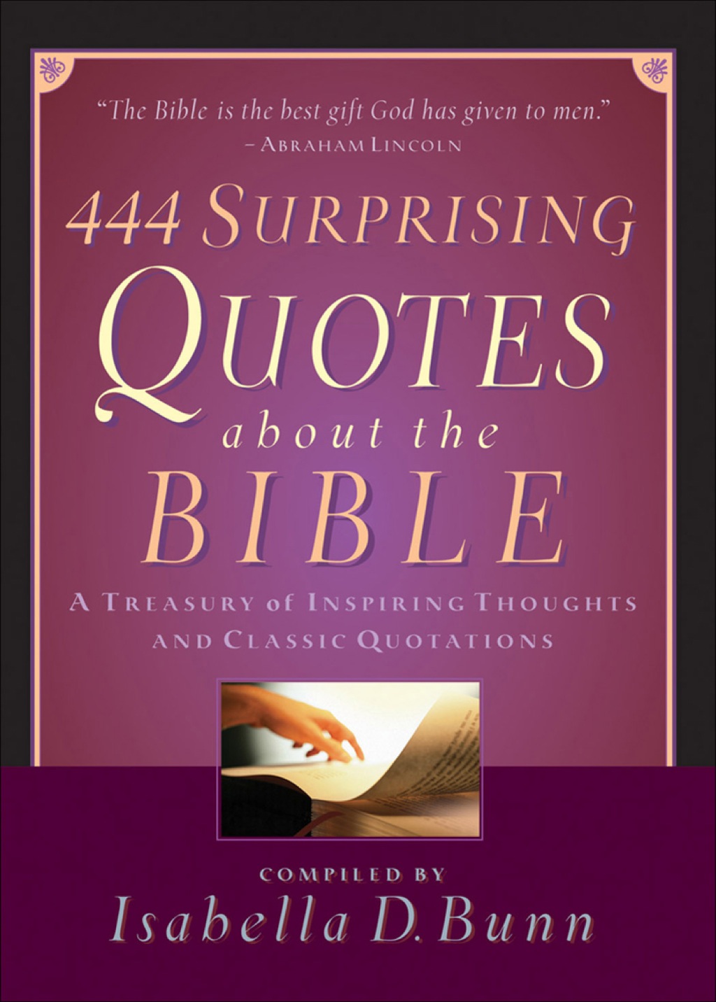 Reflowable 444 Surprising Quotes About the Bible; $11.09