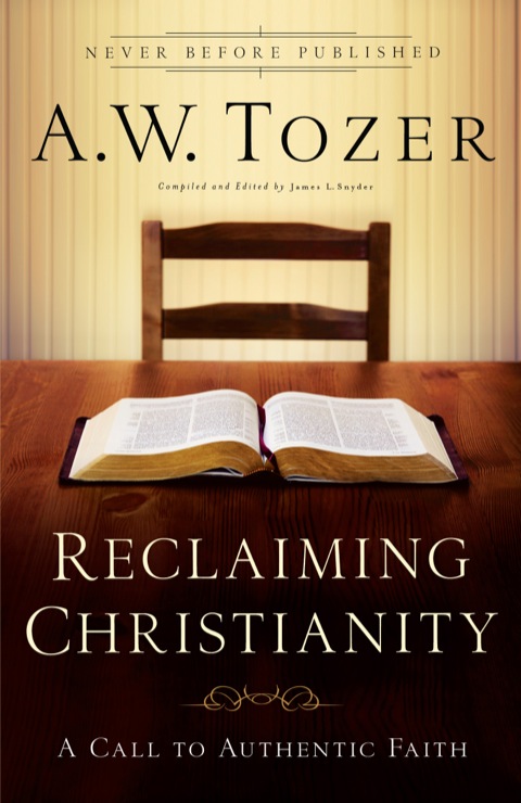 Cover image for book Reclaiming Christianity