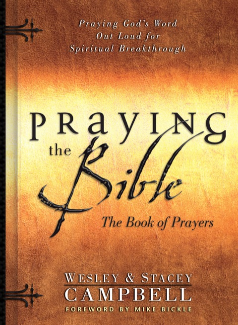 Cover image for book Praying the Bible: The Book of Prayers