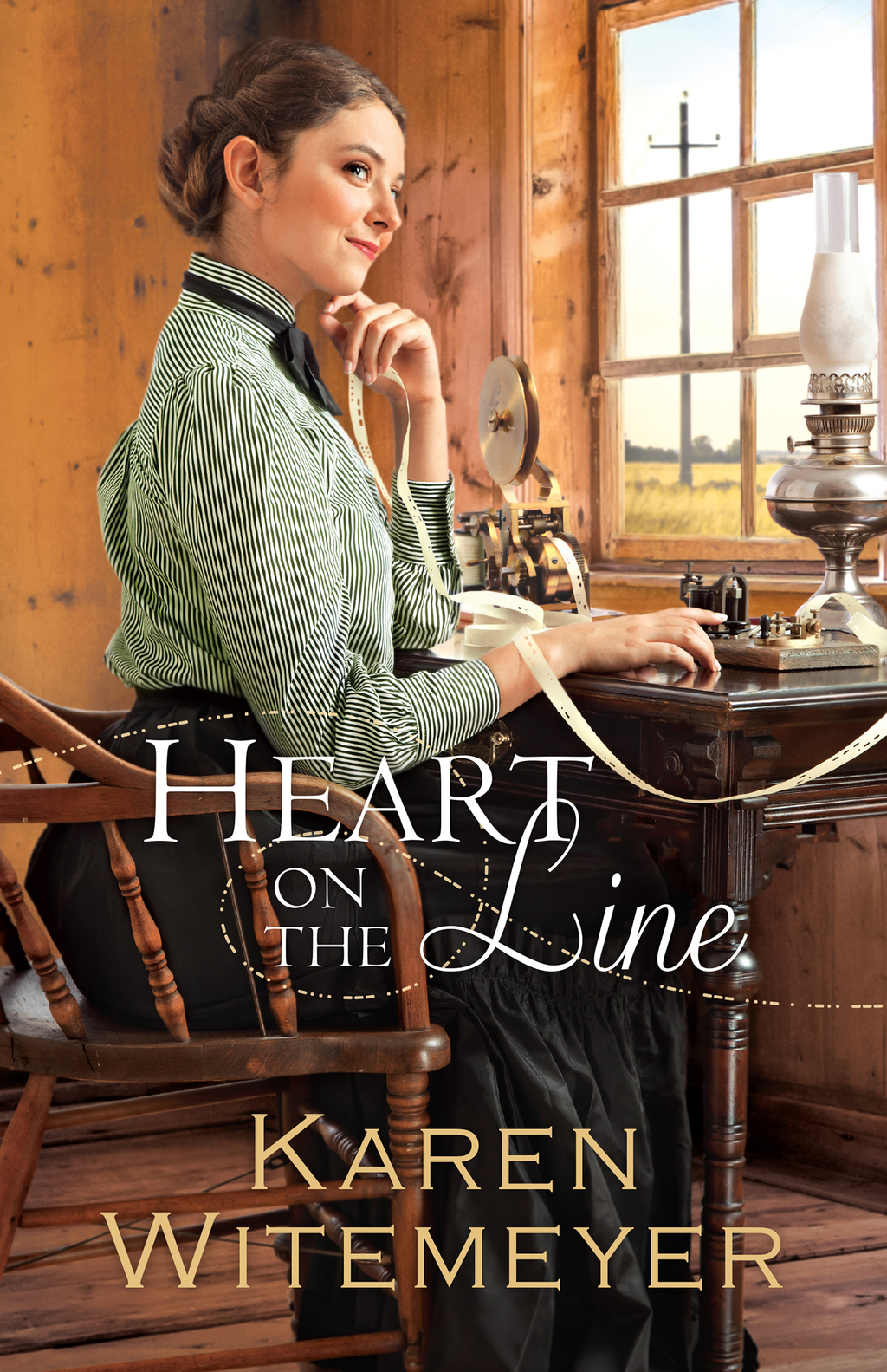Reflowable Heart on the Line; $17.75