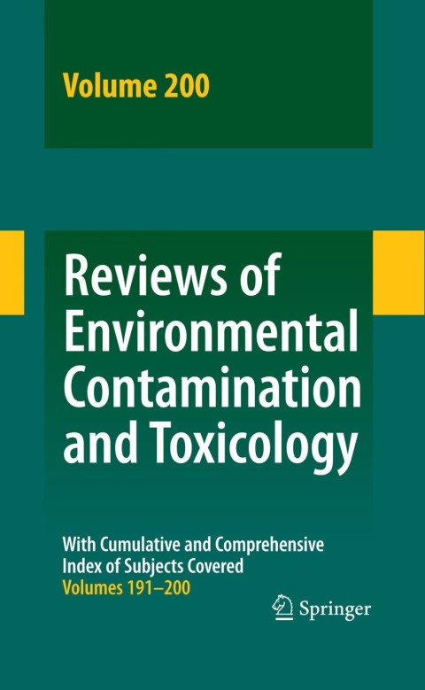 Cover image for book Reviews of Environmental Contamination and Toxicology 200