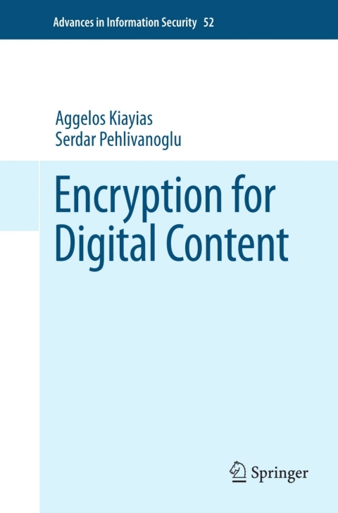 Cover image for book Encryption for Digital Content