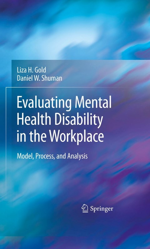 Cover image for book Evaluating Mental Health Disability in the Workplace