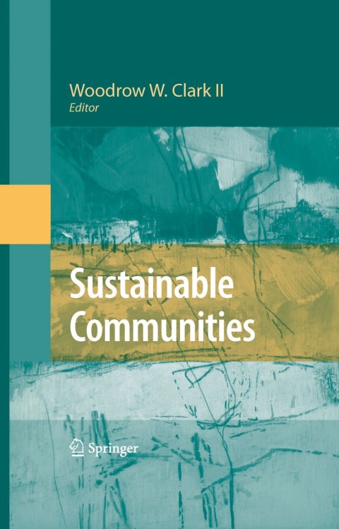 Cover image for book Sustainable Communities