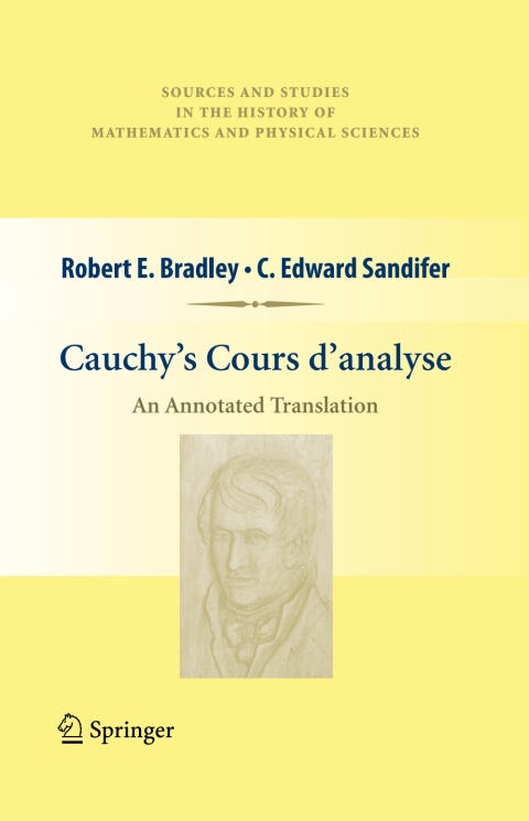 Cover image for book Cauchy’s Cours d’analyse