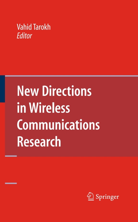 Cover image for book New Directions in Wireless Communications Research