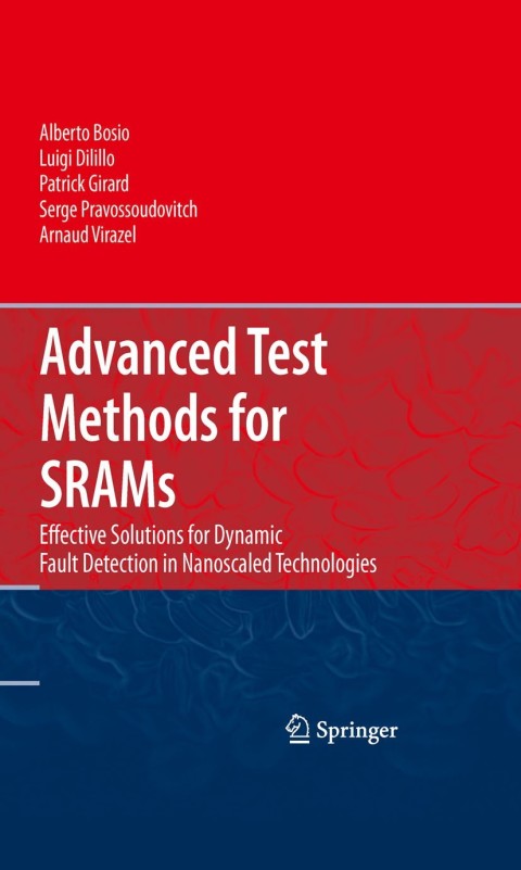 Cover image for book Advanced Test Methods for SRAMs