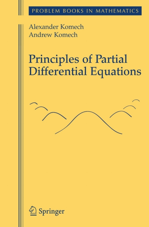 Cover image for book Principles of Partial Differential Equations
