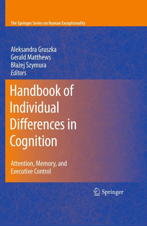 Cover image for book Handbook of Individual Differences in Cognition
