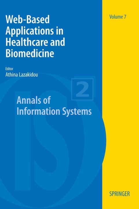 Cover image for book Web-Based Applications in Healthcare and Biomedicine