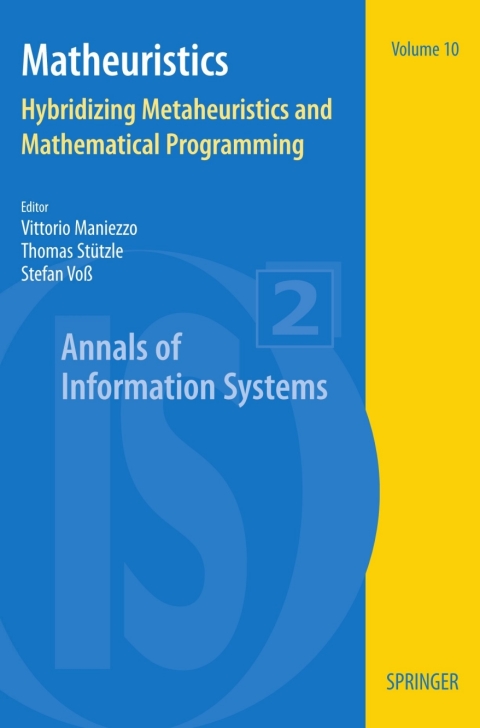 Cover image for book Matheuristics