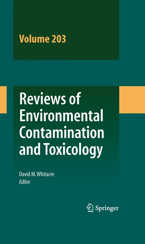 Cover image for book Reviews of Environmental Contamination and Toxicology Vol 203