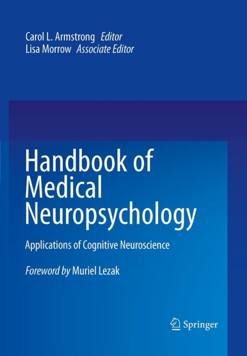 Cover image for book Handbook of Medical Neuropsychology