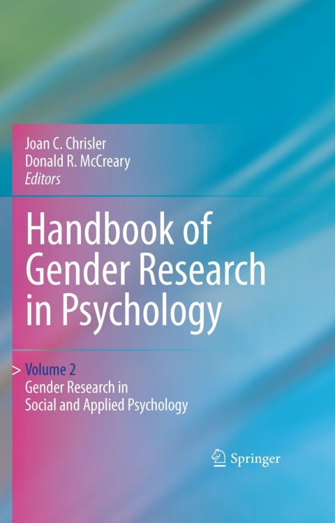 Cover image for book Handbook of Gender Research in Psychology