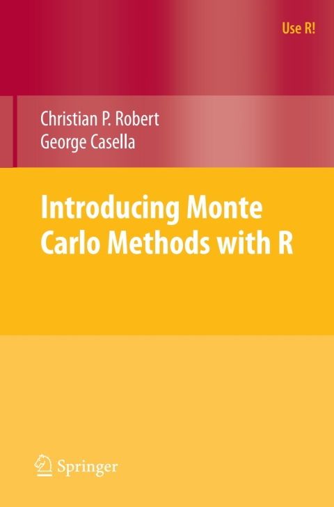 Cover image for book Introducing Monte Carlo Methods with R