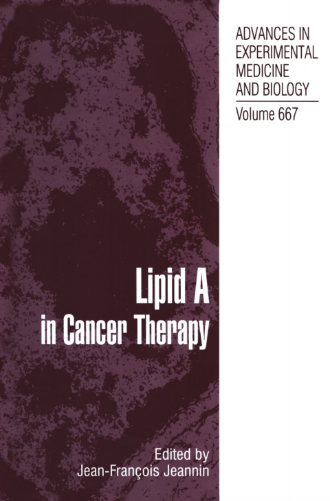 Cover image for book Lipid A in Cancer Therapy