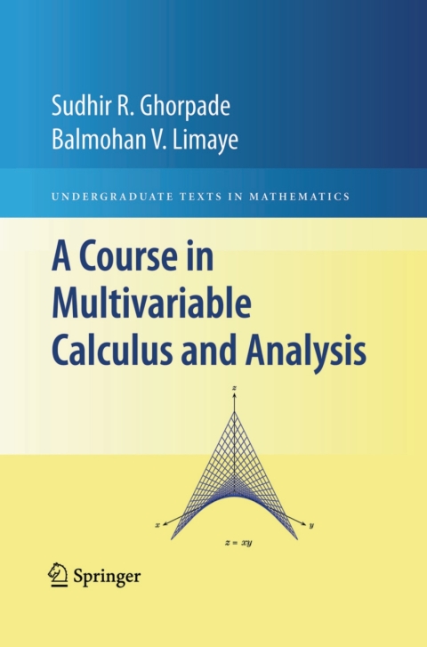 Cover image for book A Course in Multivariable Calculus and Analysis