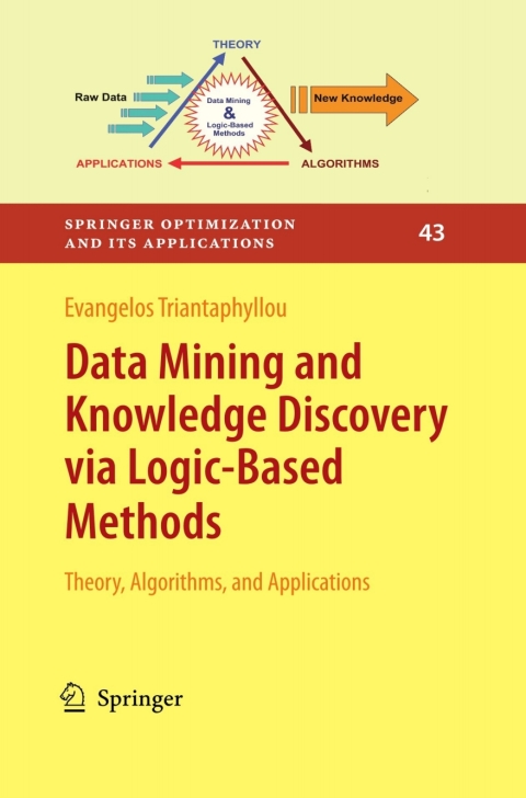 Cover image for book Data Mining and Knowledge Discovery via Logic-Based Methods
