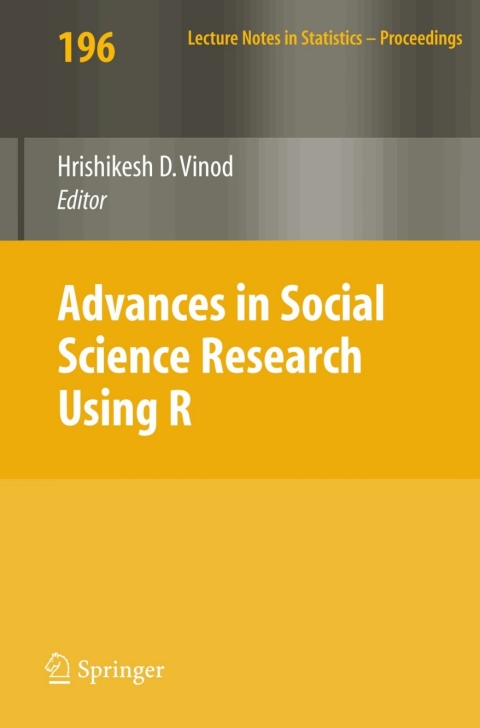 Cover image for book Advances in Social Science Research Using R