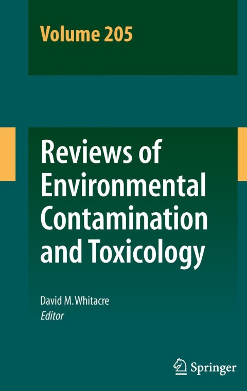 Cover image for book Reviews of Environmental Contamination and Toxicology Volume 205