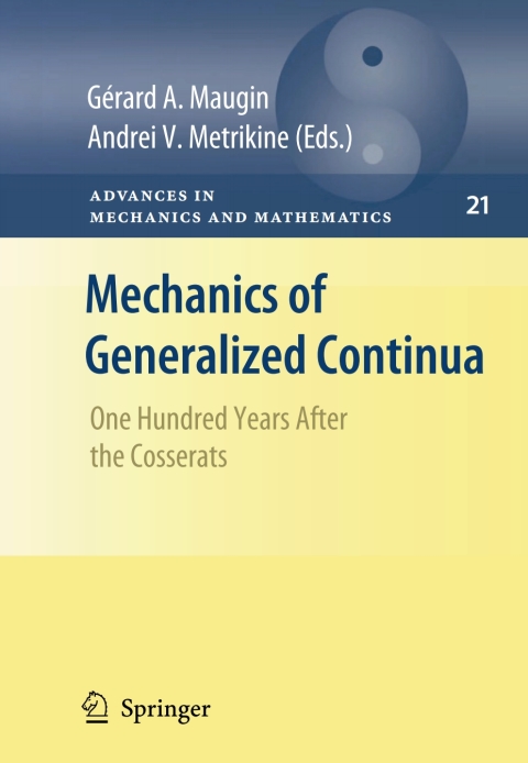 Cover image for book Mechanics of Generalized Continua