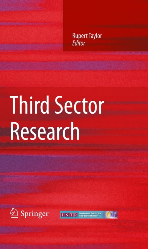 Cover image for book Third Sector Research