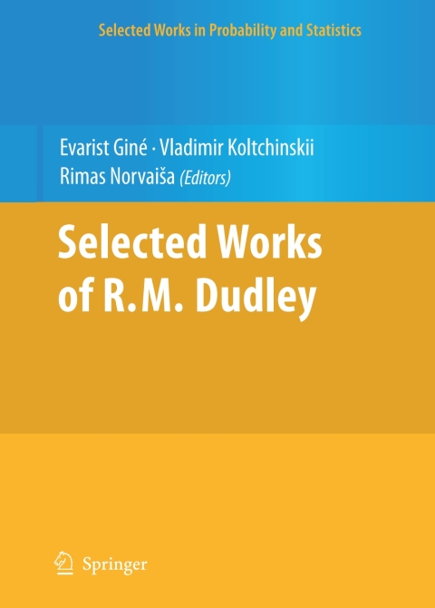 Cover image for book Selected Works of R.M. Dudley