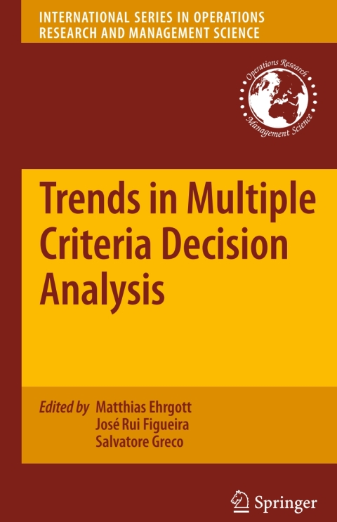 Cover image for book Trends in Multiple Criteria Decision Analysis