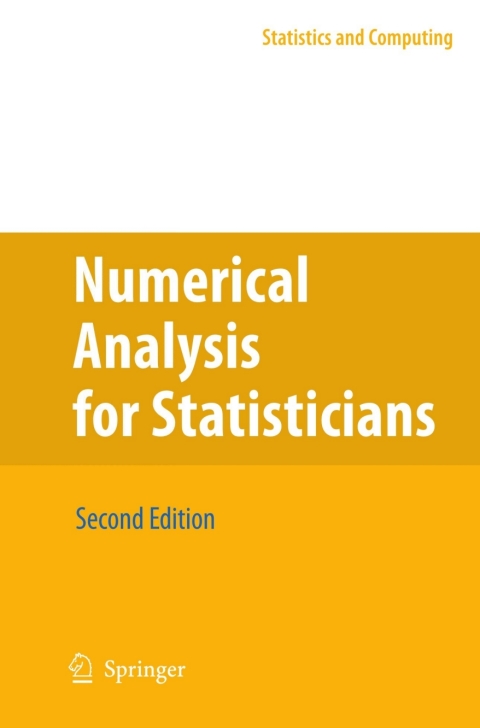 Cover image for book Numerical Analysis for Statisticians