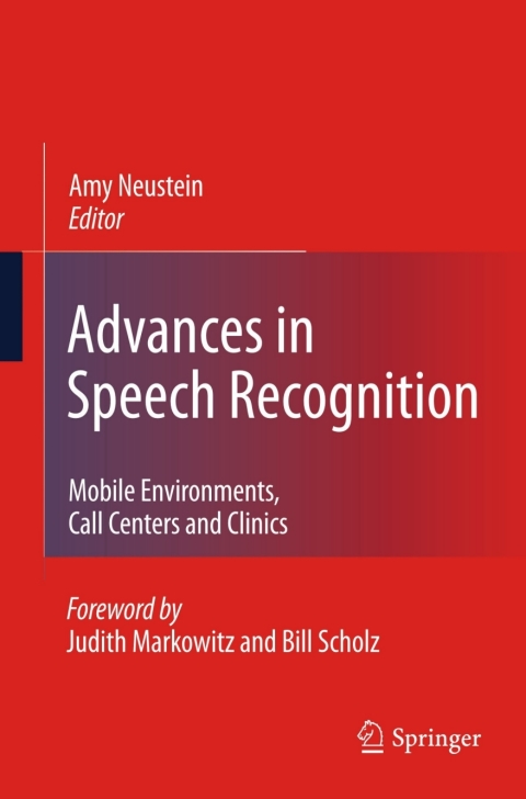 Cover image for book Advances in Speech Recognition