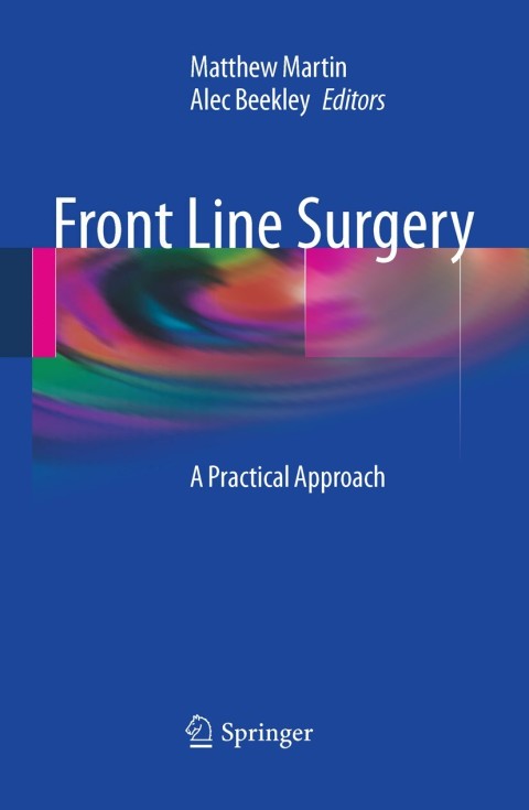 Cover image for book Front Line Surgery