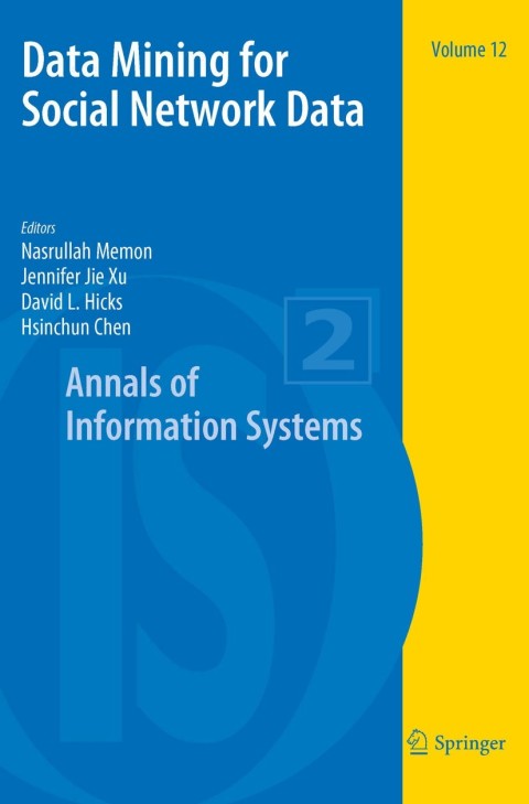 Data Mining for Social Network Data 