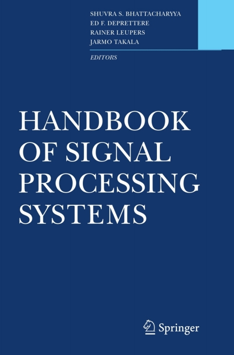 Cover image for book Handbook of Signal Processing Systems