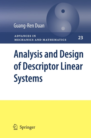 Analysis and Design of Descriptor Linear Systems