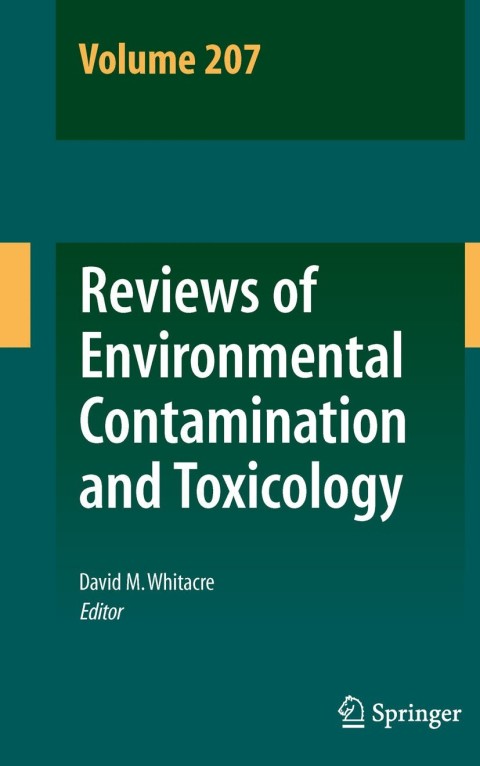 Cover image for book Reviews of Environmental Contamination and Toxicology Volume 207