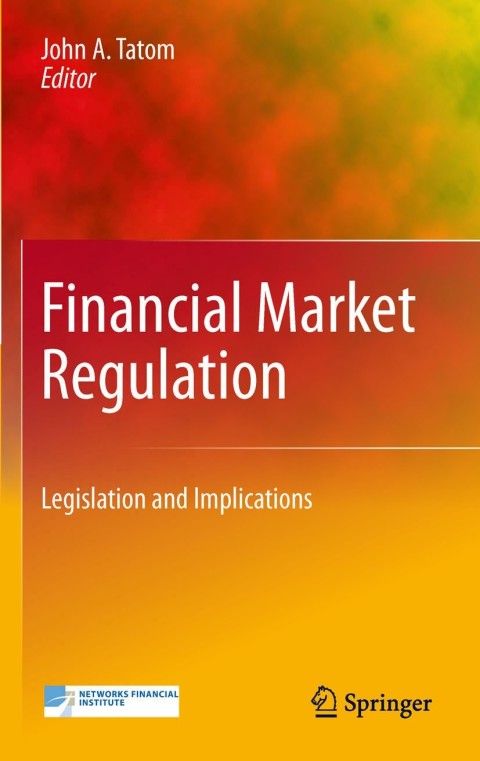 Cover image for book Financial Market Regulation