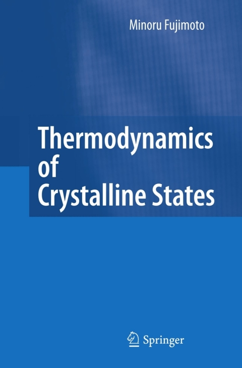 Cover image for book Thermodynamics of Crystalline States