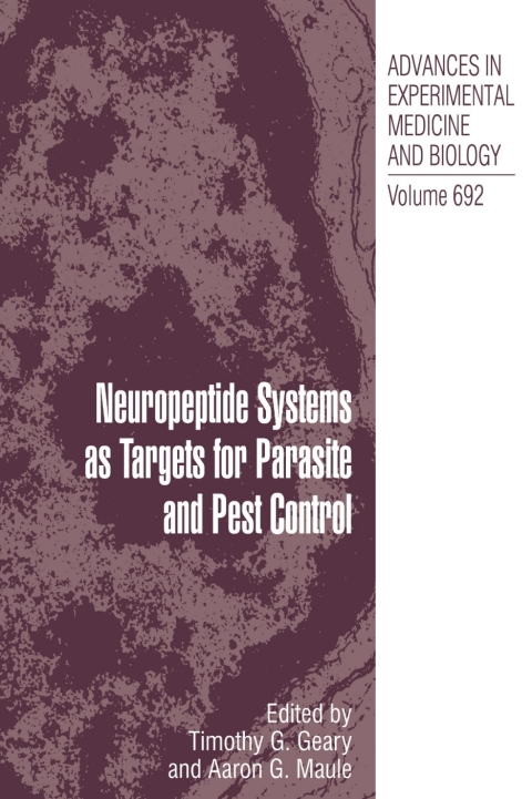 Cover image for book Neuropeptide Systems as Targets for Parasite and Pest Control